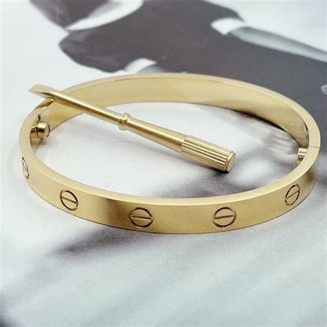 cartier bangle bracelet dupe|authentic used cartier love bracelet.